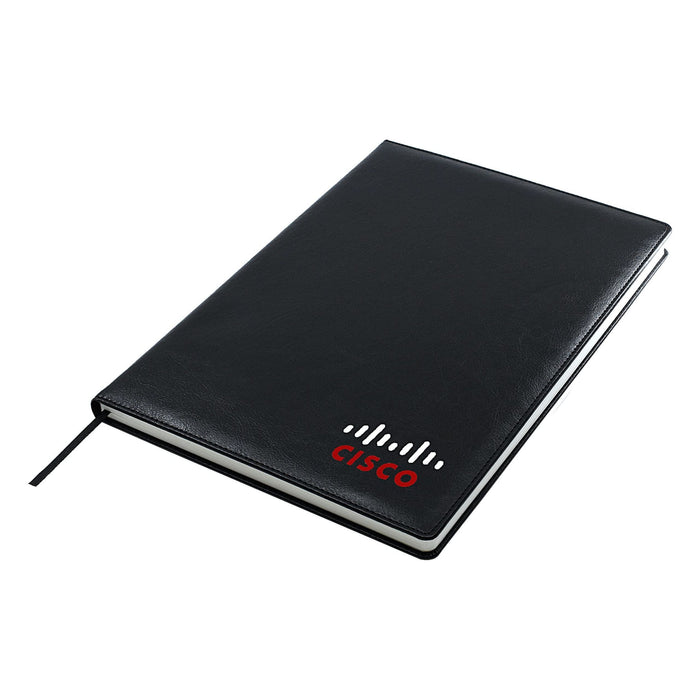 Pinnacle A4 Notebook, Black - Custom Promotional Product