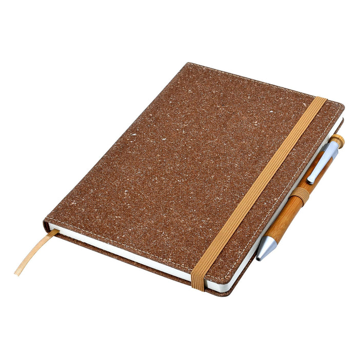 Italiano Bonded Leather Notebook A5 - Custom Promotional Product