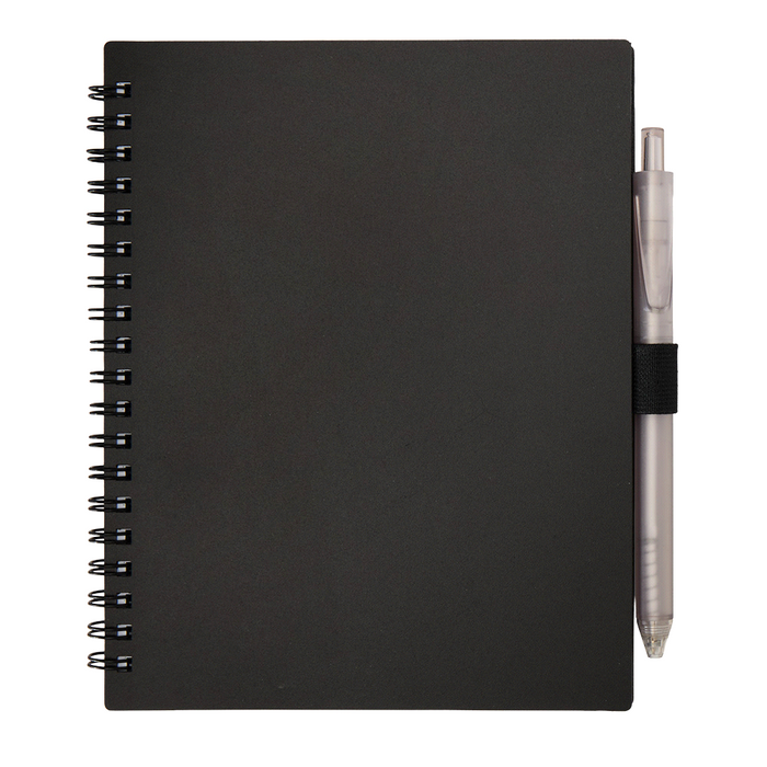 Niove Recycled PP JournalBook & Pen - Custom Promotional Product