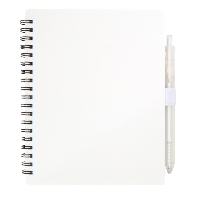 Niove Recycled PP JournalBook & Pen - Custom Promotional Product