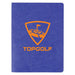 Koda Survival Notebook (Blank Pages) - A blue notebook with a textured cover featuring an orange logo and branding. It has blank pages inside.