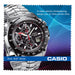 Medium Micro Fibre Cloth - A silver watch with a black face and several dials displayed on a colourful background, featuring a logo.
