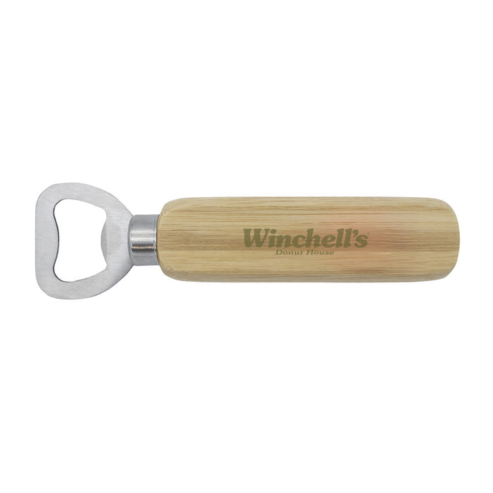 Bamboo Bottle Opener - Custom Promotional Product