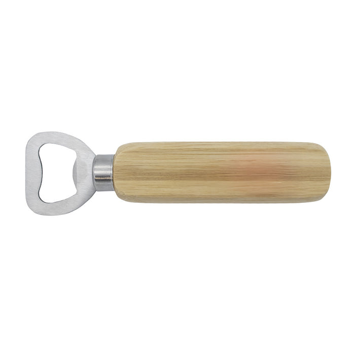 Bamboo Bottle Opener - Custom Promotional Product