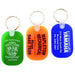 Translucent Oblong Durasoft Keyring - Custom Promotional Product