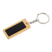 Mirage Rectangular Bamboo Keyring - Custom Promotional Product