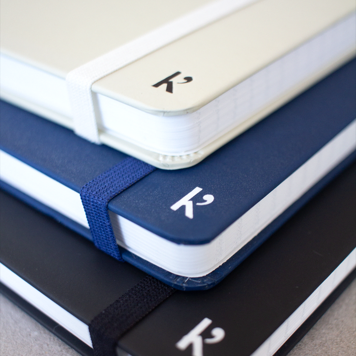 Karst A5 Stone Paper Hardcover Notebook - Custom Promotional Product