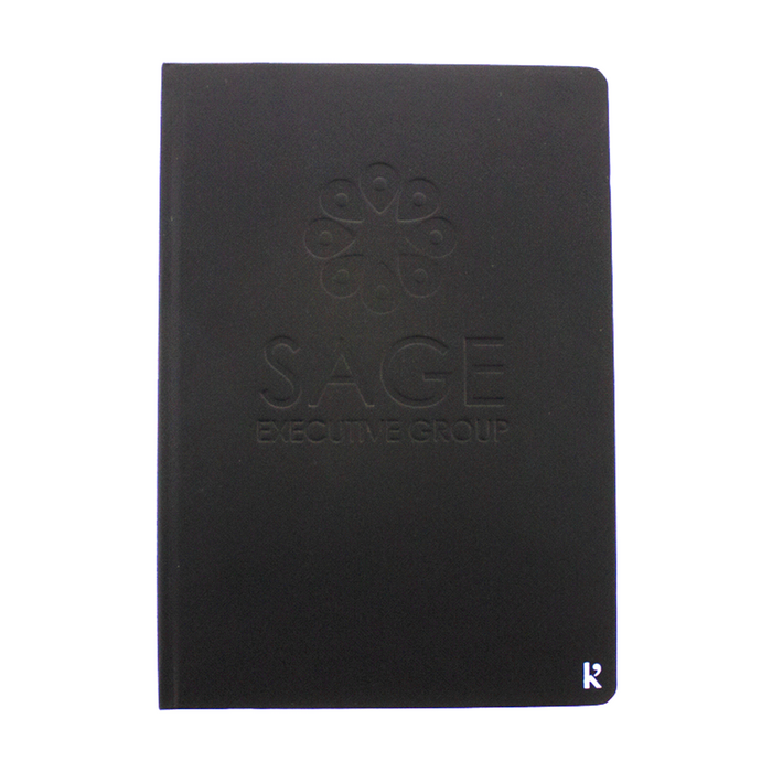 Karst A5 Stone Paper Hardcover Notebook - Custom Promotional Product