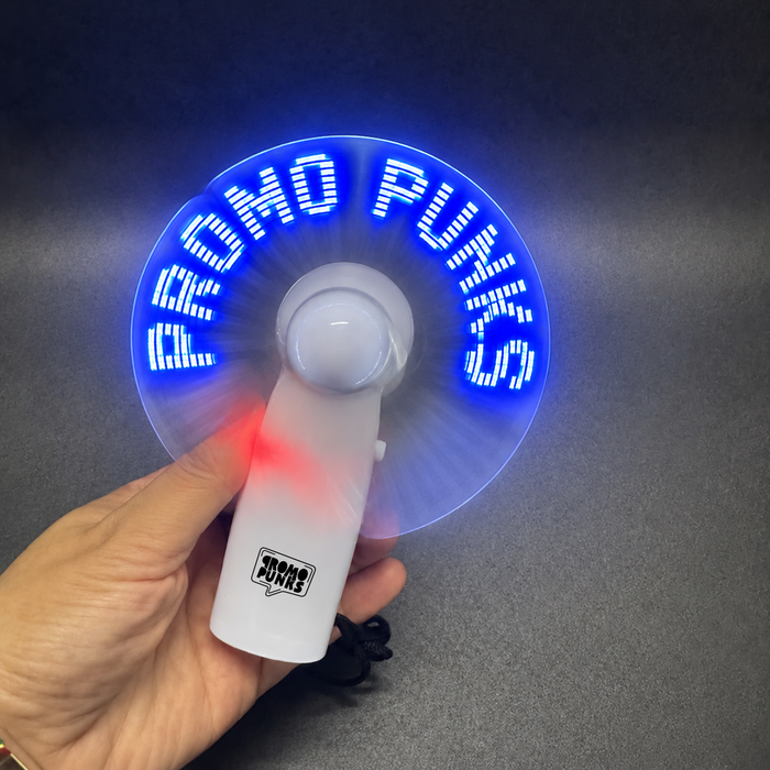 Message Hand Fan