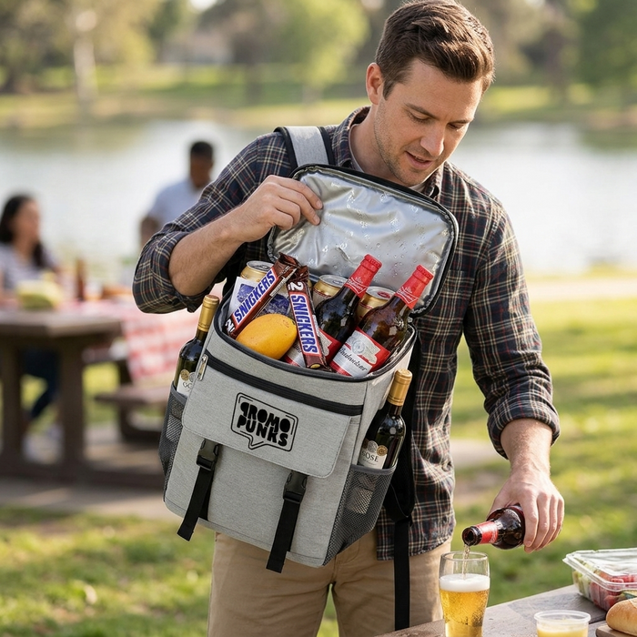 CoolBreeze Insulated Backpack Cooler