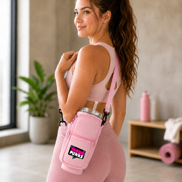 40 oz (1,180 ml) Tumbler Carrier Bag with Phone Pouch