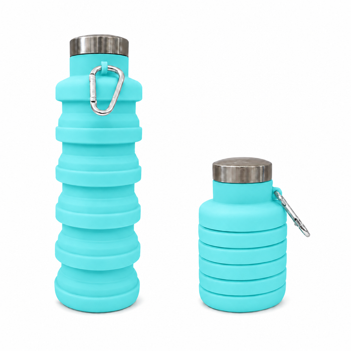 500ml Silicone Collapsible Water Bottle