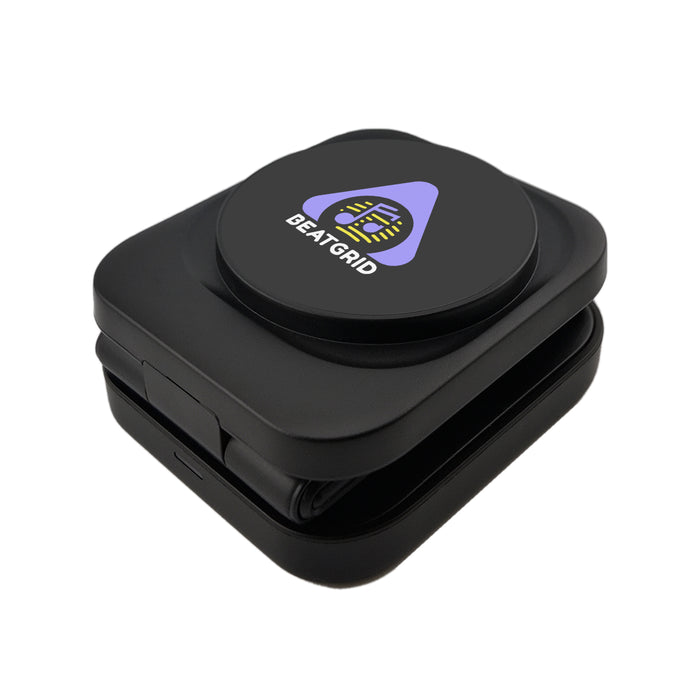 Spartan 3-in-1 Wireless Charger - Digital Print on Black