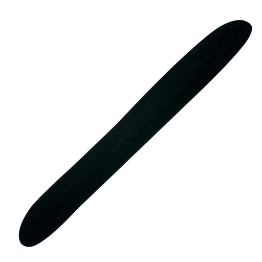 Starion Pen - A long, sleek black metal pen designed for writing, featuring a smooth finish and an elegant shape.