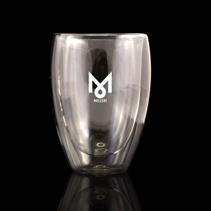 Sierra 350ml Double Wall Glass Cup - Custom Promotional Product