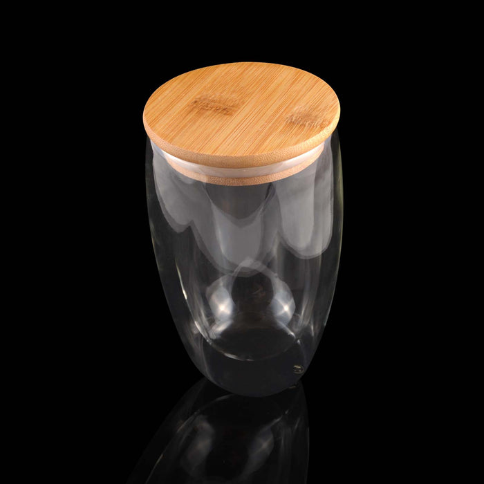 Sierra 450ml Double Wall Glass Cup - Custom Promotional Product