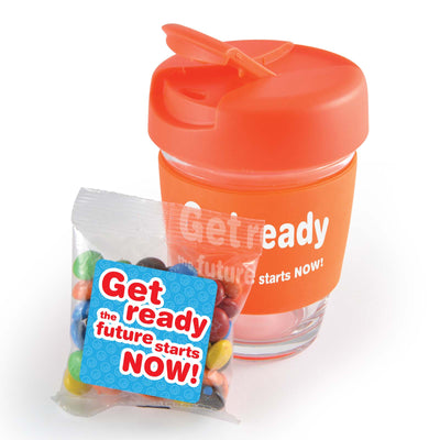 Vienna Coffee Cup with M&M's - Custom Promotional Product