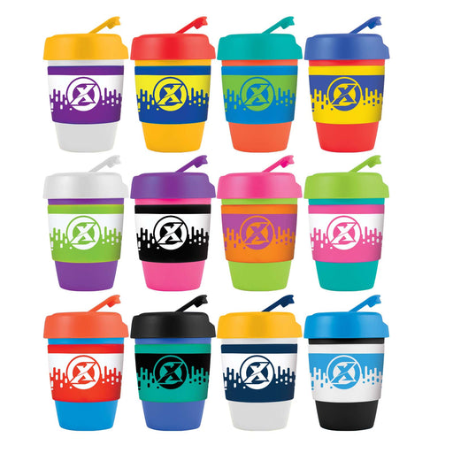 Kick Coffee Cup / Silicone Band - Custom Promotional Product