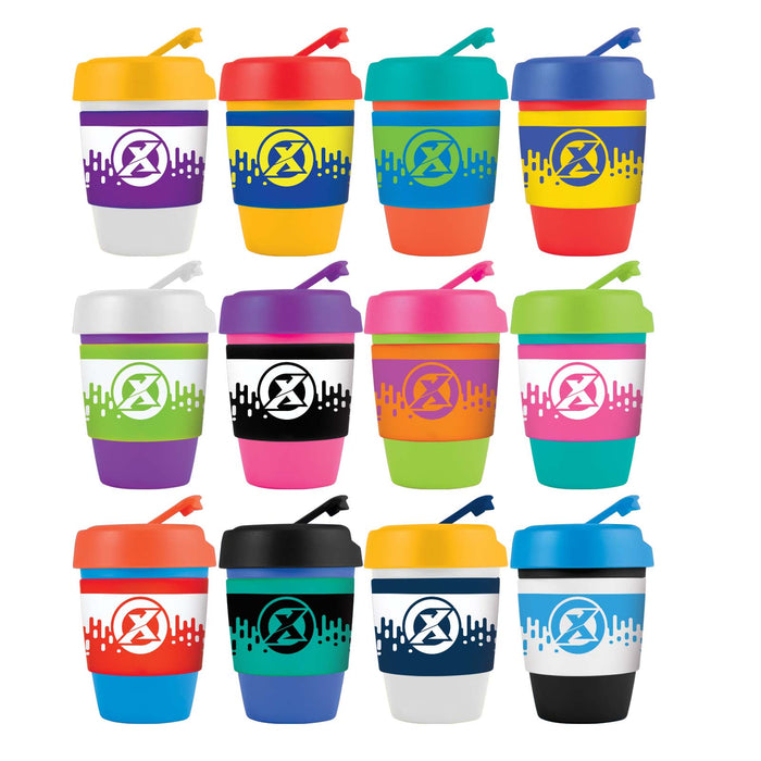 Kick Coffee Cup / Silicone Band - Custom Promotional Product