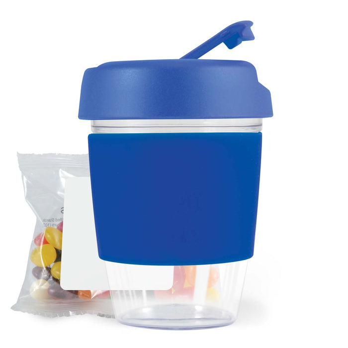 Kick Coffee Cup with Jelly Beans - Custom Promotional Product