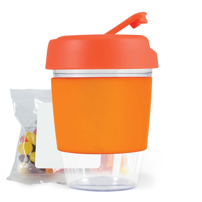 Kick Coffee Cup with Jelly Beans - Custom Promotional Product