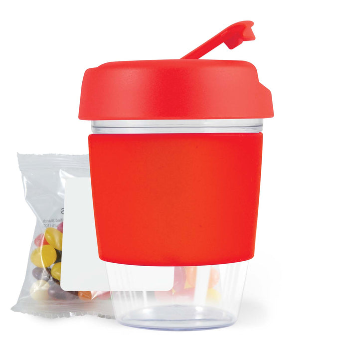 Kick Coffee Cup with Jelly Beans - Custom Promotional Product