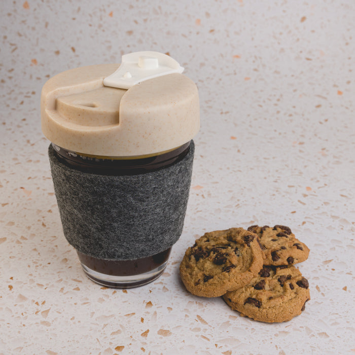 Vienna Eco Coffee Cup / RPET Band - Custom Promotional Product