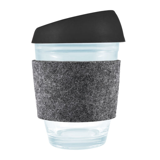 Vienna Coffee Cup / Silicone Lid / RPET Band - Custom Promotional Product