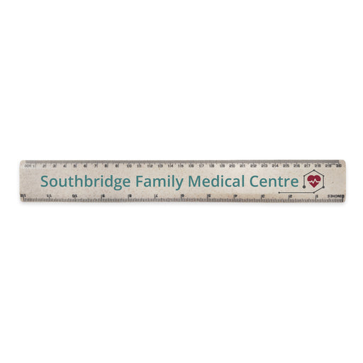 30cm Wheatstraw Ruler - Custom Promotional Product
