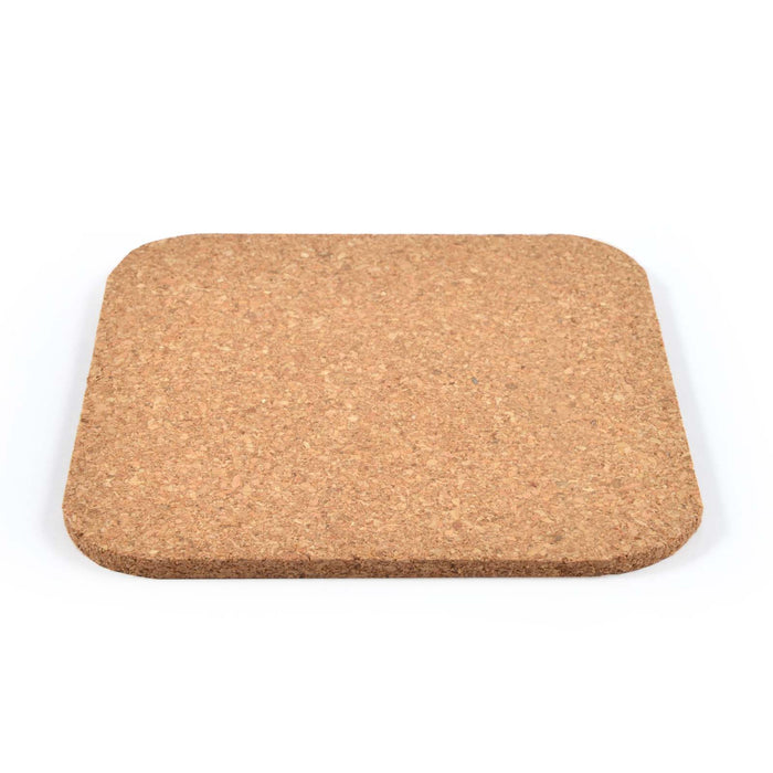 Villa Cork Square Coaster - Angle