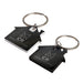 House Stainless Steel Keytag - Custom Promotional Product