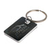 Rectangle Stainless Steel Keytag - Custom Promotional Product