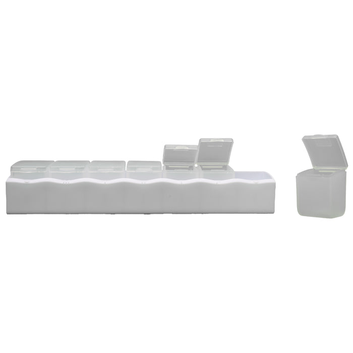 Weekly Pill Box - Removeable Compartments