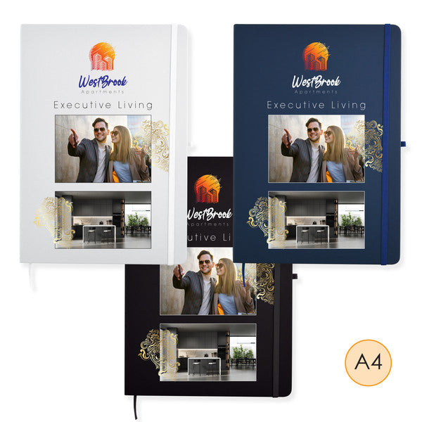 Capella A4 Notebook - Custom Promotional Product