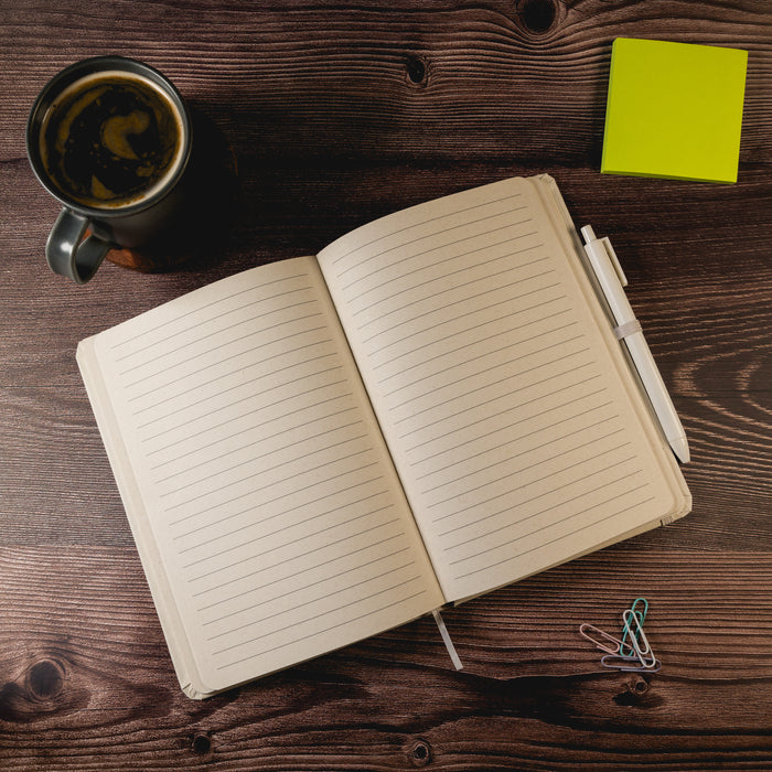 Venture Snowy A5 Notebook - Custom Promotional Product