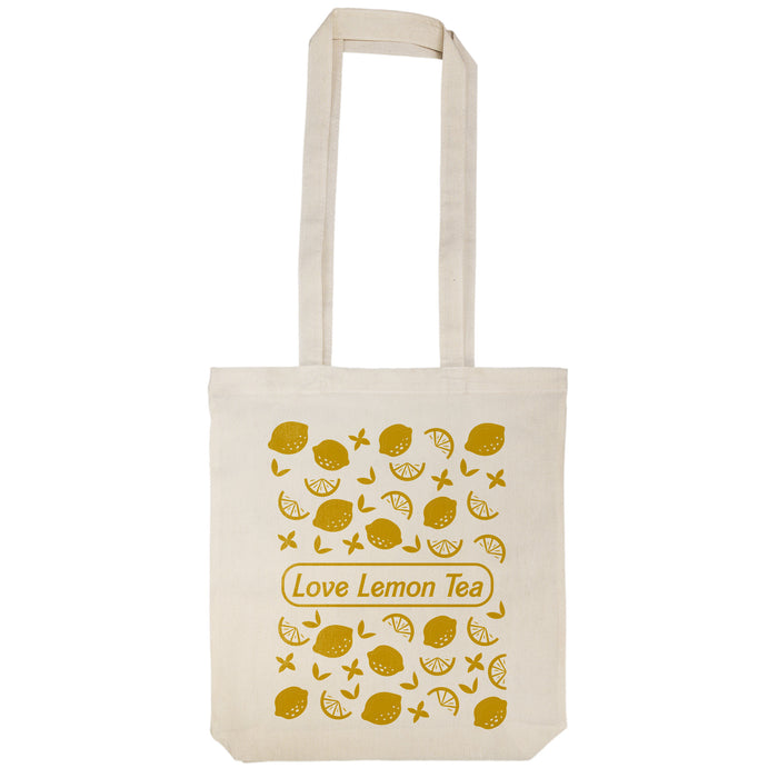 City Shopper Folding Calico Bag (LH) - Custom Promotional Product
