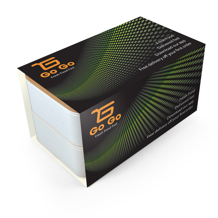 Stax Eco Lunch Box with Phone Holder Lid - Custom Promotional Product