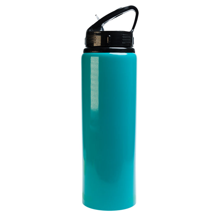 Amore 750ml Bottle - Flip Straw Lid - Teal