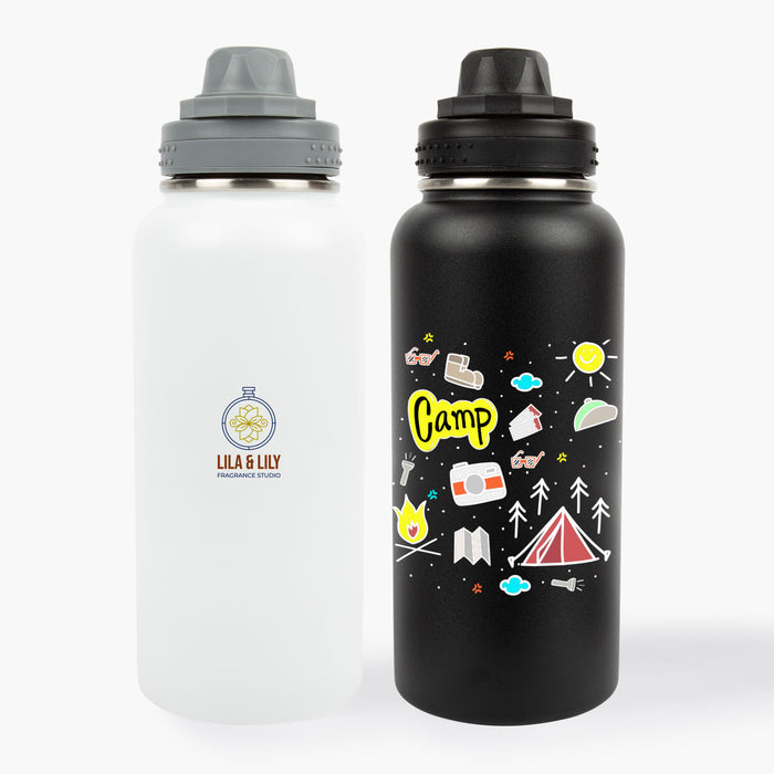 Mystique 950ml Stainless Steel Vacuum Bottle - Custom Promotional Product