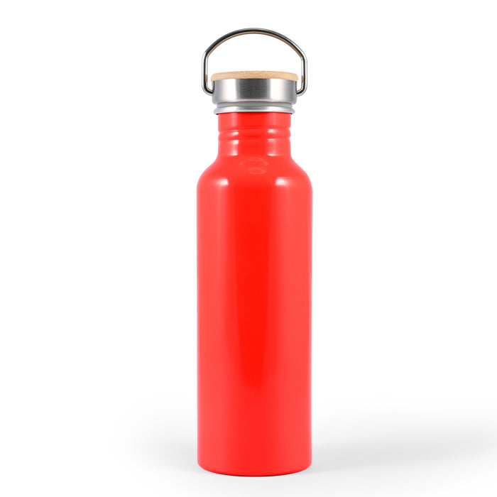 Chat Recycled Aluminium Drink Bottle - Custom Promotional Product