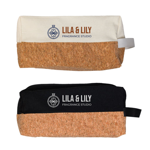 Scenic Cotton Cork Utility Pouch - Custom Promotional Product