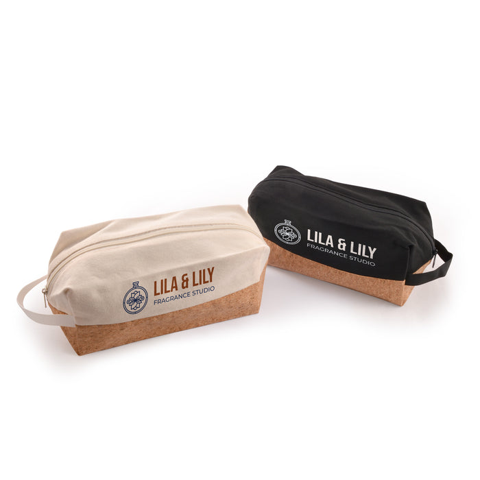 Scenic Cotton Cork Utility Pouch - Custom Promotional Product