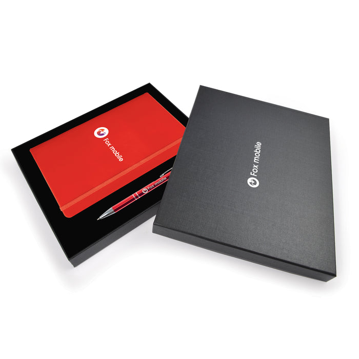 Harmony Notebook & Pen Gift Set - Custom Promotional Product