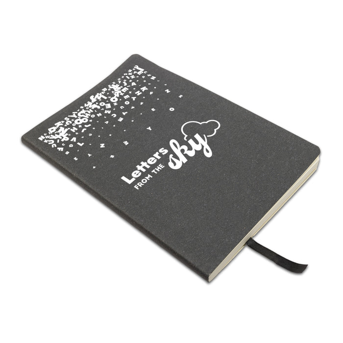 Astro Soft Cover Recycled Leather Notebook - Custom Promotional Product