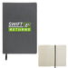 Astro Soft Cover Recycled Leather Notebook - Custom Promotional Product