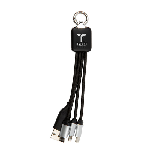Glimmer Square Glow Cable - Custom Promotional Product