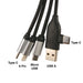 Kinetic Round Glow Cable - Custom Promotional Product