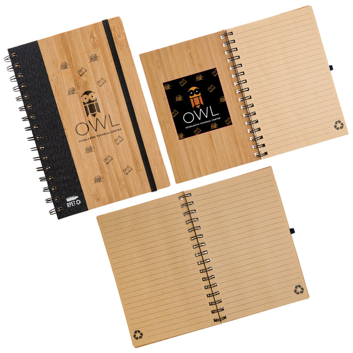 Pacifica Spiral A5 Notebook - Custom Promotional Product