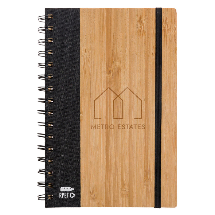 Pacifica Spiral A5 Notebook - Custom Promotional Product