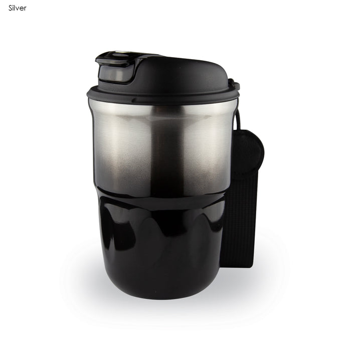 Crema Double Wall Coffee Mug - Custom Promotional Product